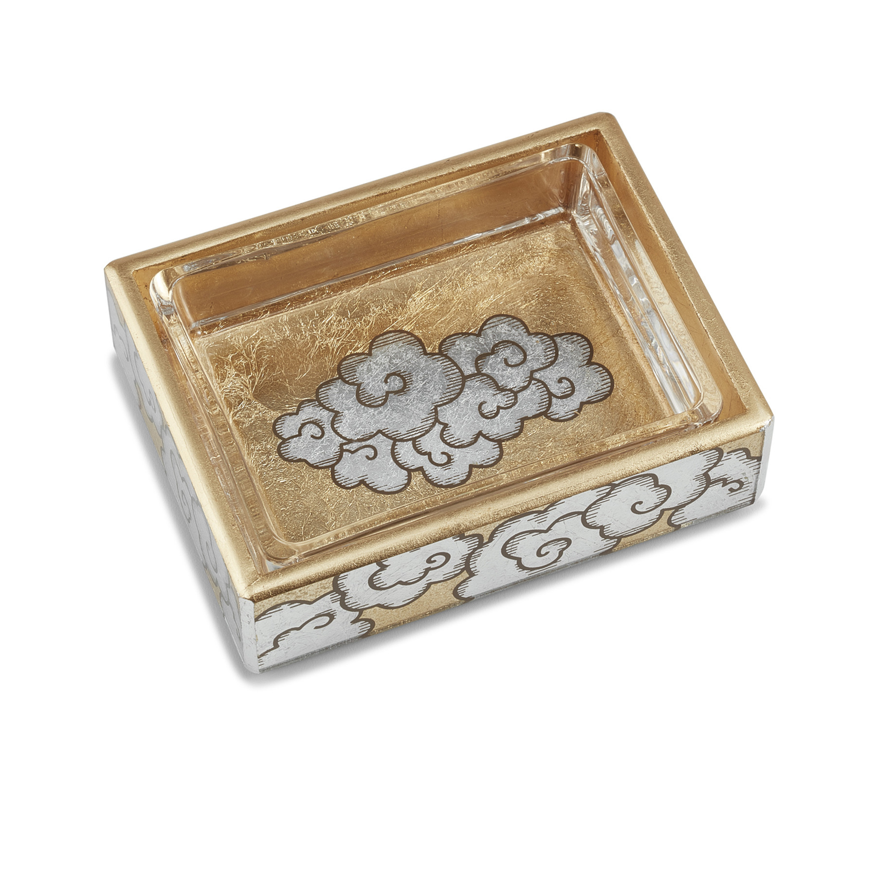 RT-MING-30 Мыльница Ming Clouds со стеклянной вставкой Labrazel 