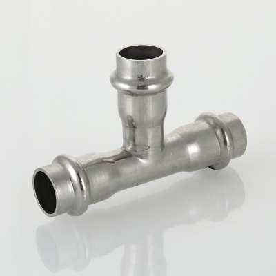 VTi.931.I.281528 Фитинг из нержавеющей стали – пресс-тройник Valtec 28 x 15 x 28 мм  - Вид №3