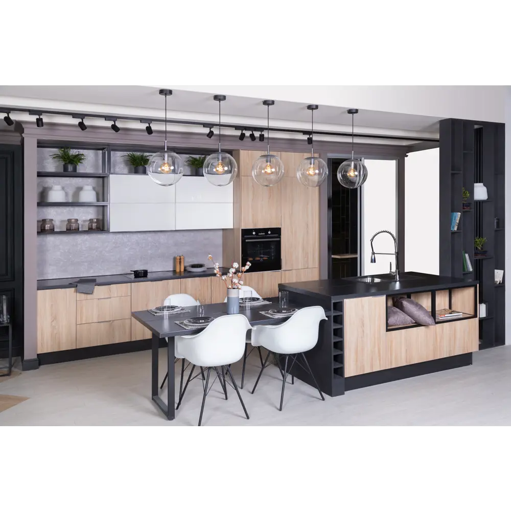 Дверь для ящика Delinia ID «Сантьяго» 80x13 см, ЛДСП, цвет коричневый STLM-2161627 - Вид №7