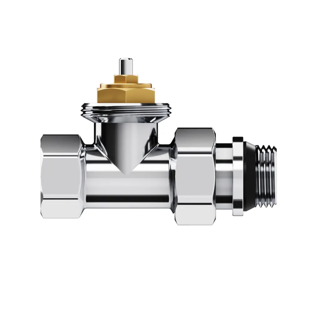 Термостатический комплект для радиатора прямой Royal Thermo Design 1/2" латунь цвет хром STLM-2146913 - Вид №3