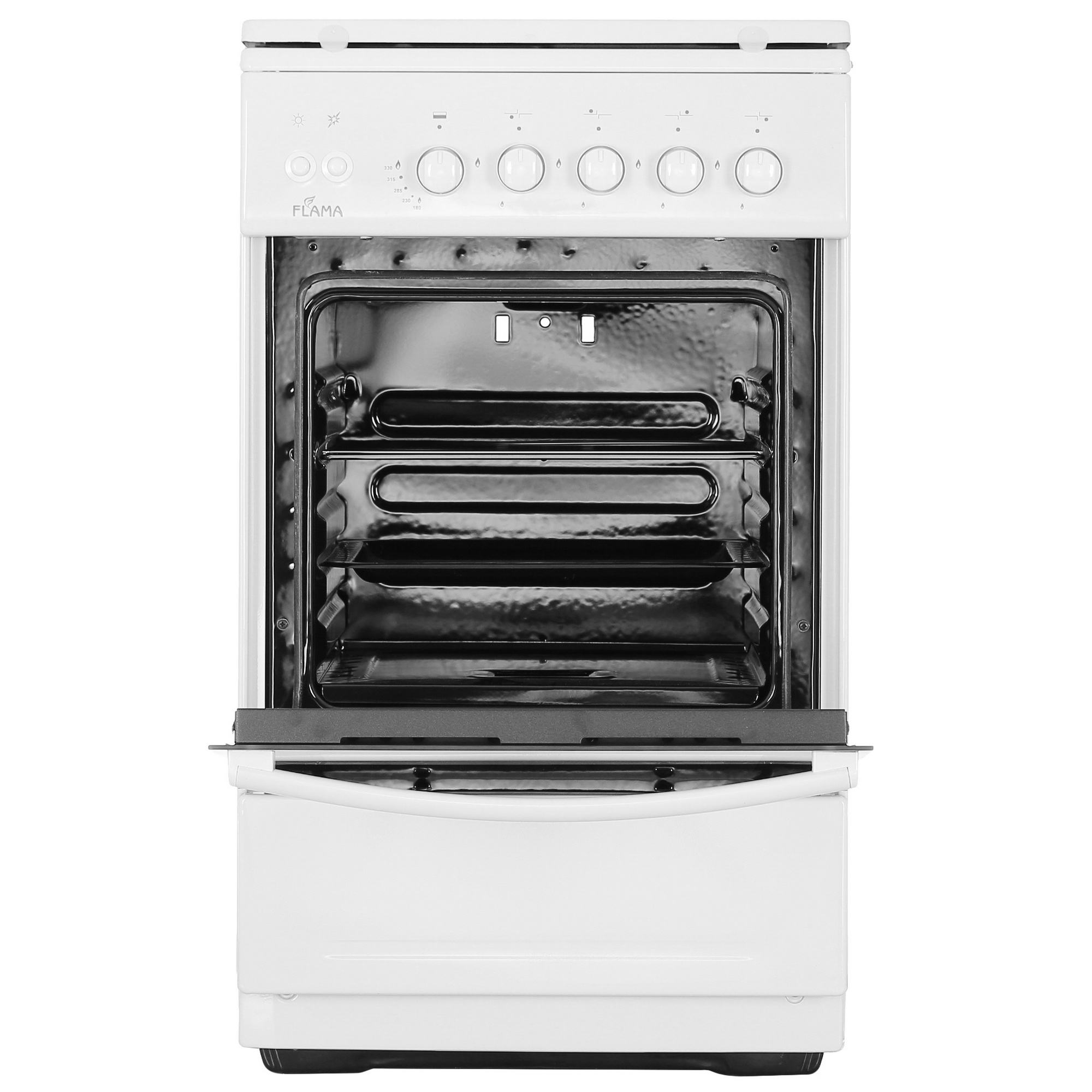 9973271 Газовая плита Flama LFG 24244 W белый Flama group STDN-0076671 - Вид №6