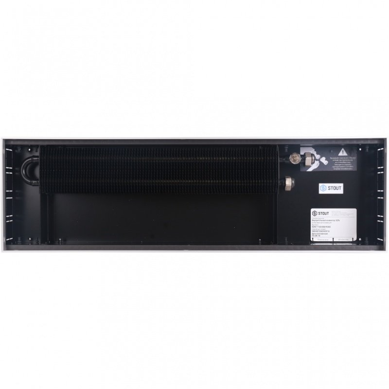 Конвектор внутрипольный STOUT SCN 80.300.2000 (Решётка роликовая, фактура Сосна PINE01) SCN11500830200 - Вид №3