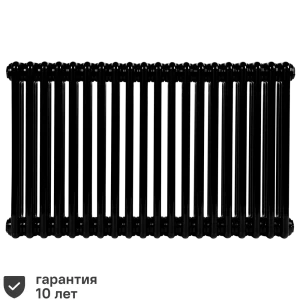 Радиатор трубчатый Irsap Tesi RT305652010A430 500/100 20 секций боковое подключение сталь черный