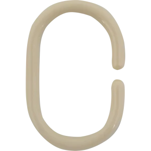 Кольца для шторок Sensea пластиковые цвет бежевый 12 шт.
