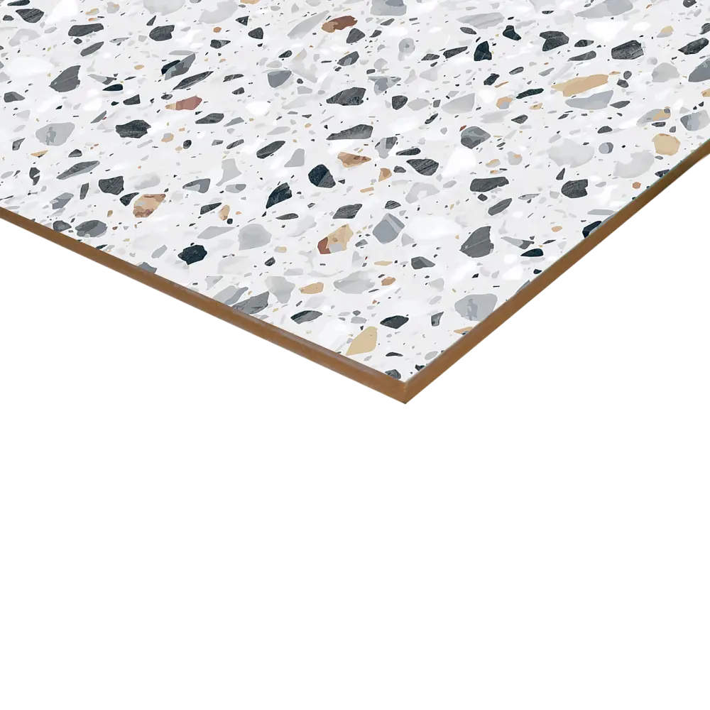 Плитка настенная Culto Asana Terrazo 20x40 см 1.2 м² камень цвет серый STLM-2075721 - Вид №3