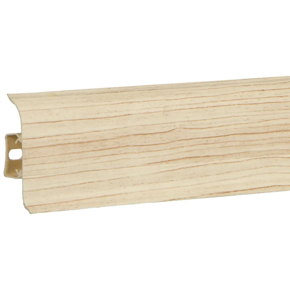 Плинтус напольный Stern 308 ПВХ 55 мм 2.5 м цвет клён VOX STLM-2210524