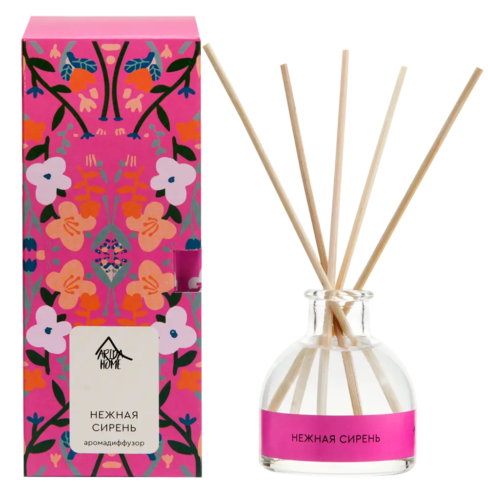 Диффузор аромат Нежная сирень 50 мл ARIDA HOME STLM-2072120