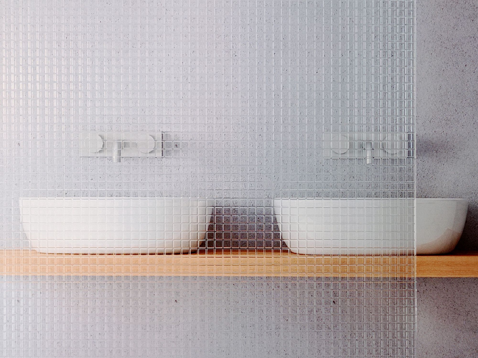 Прозрачное стекло, выгравированное с одной стороны, с текстурой Madras® Madras® Texturizati ARCH-00131895 - Вид №5