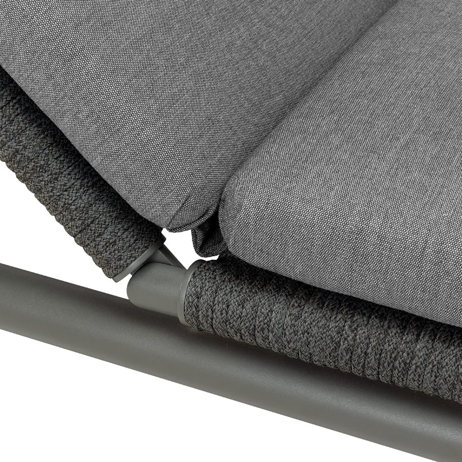 Садовая кровать из морской веревки и алюминия JANUS et Cie Anatra ARCH-00034967 - Вид №8