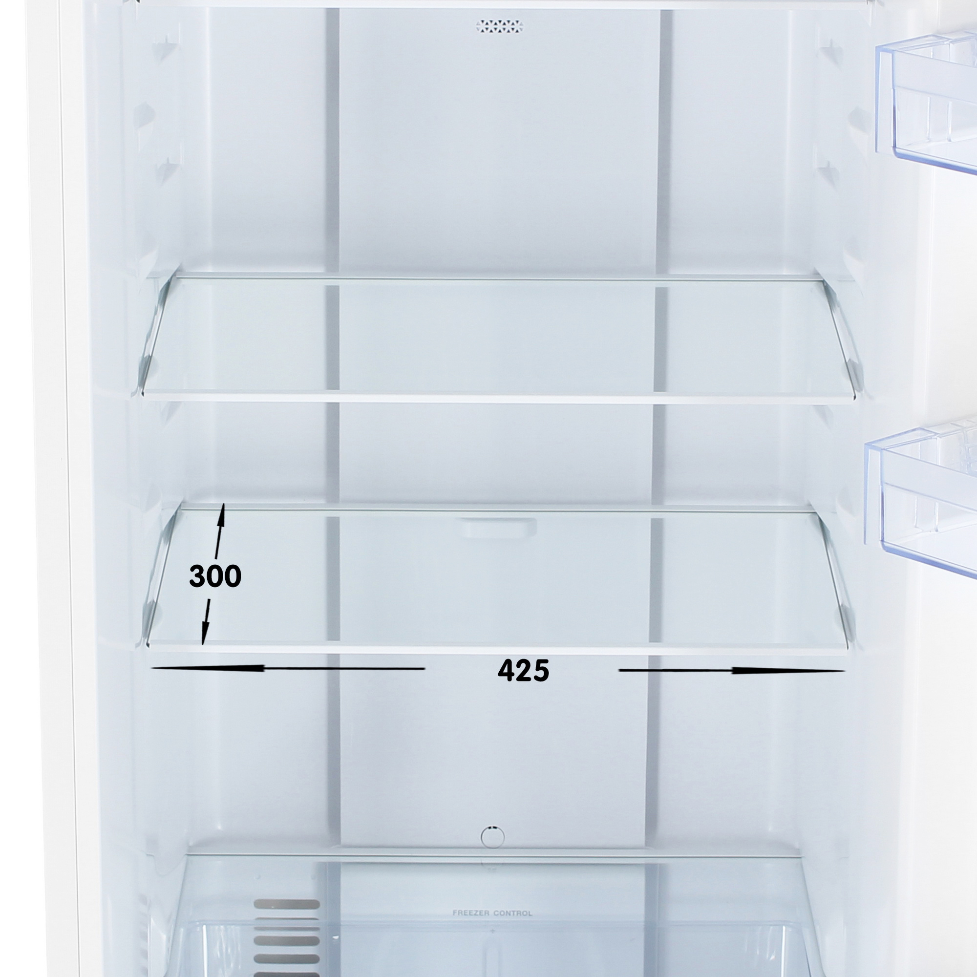 9069504 Холодильник с морозильником   KRAFT KF-NF291W белый STDN-0115542 - Вид №8