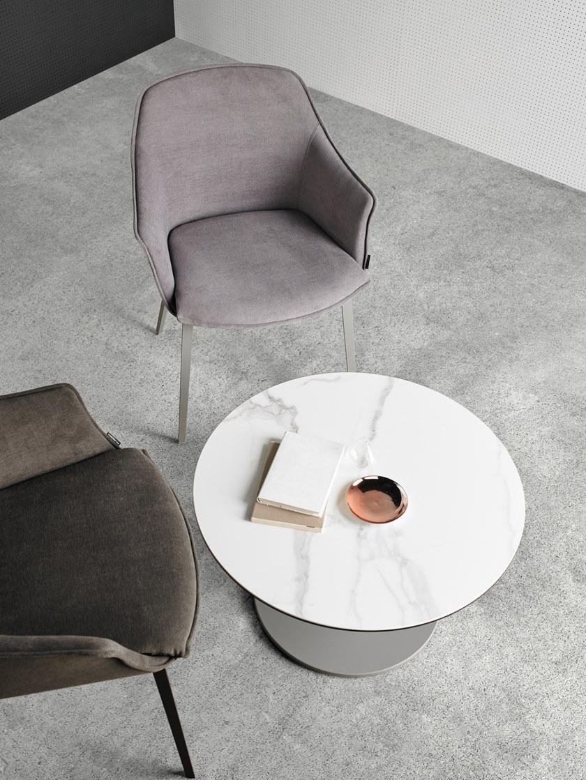 MOBLIBERICA Круглый керамический журнальный столик Sol sun-id-1516090 - Вид №3