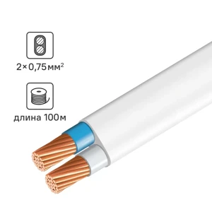 Провод ШВВП 2x0.75 100 м 86577701 STLM-2186991