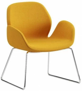 Ersa Тканевый стул на санках с подлокотниками Magnolia