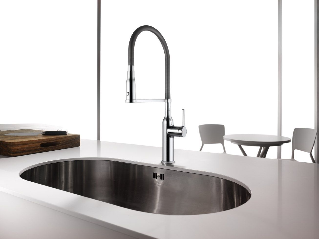 Кухонный смеситель с ручным душем KWC SIN ARCH-00060883 - Вид №14