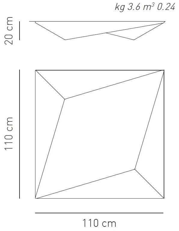AXOLIGHT Потолочный светильник из ткани Ukiyo sun-id-1353154 - Вид №5