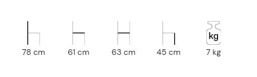 Штабелируемый садовый стул с подлокотниками DRIGANI Опера ARCH-00079777 - Вид №5