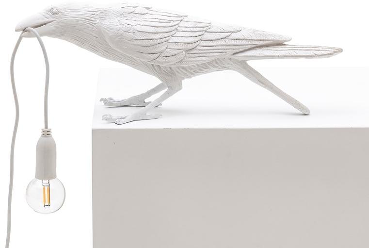 Seletti Светодиодная настольная лампа из смолы Bird lamp sun-id-1388583 - Вид №1
