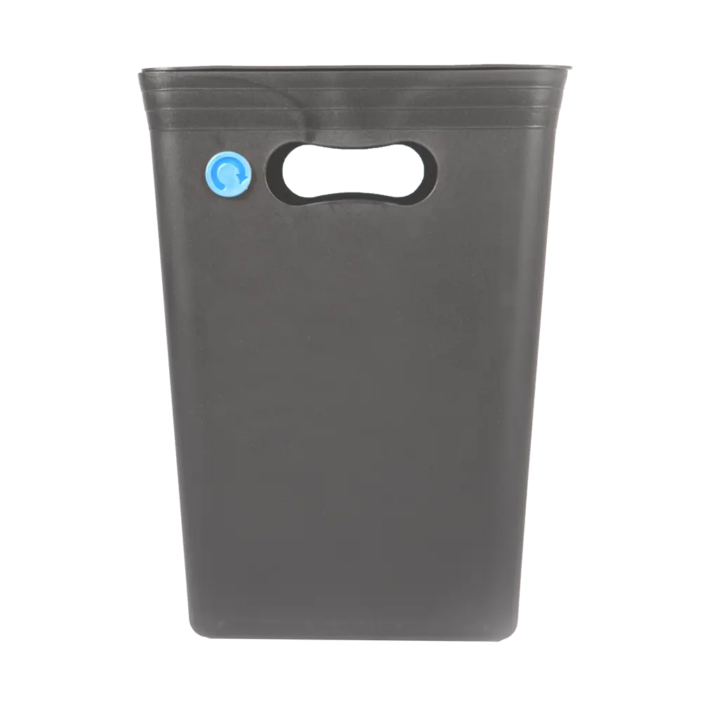 Контейнер для мусора Stockholm 24.5x24.5x33.3 см 15 л пластик цвет серый PLAST TEAM STLM-2050855 - Вид №1