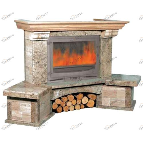 Каминная облицовка Bella Italia WENECIA угловая 1822