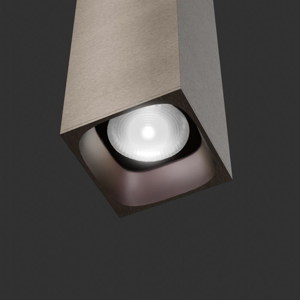 Алюминиевый потолочный светильник Amarcords Qube ARCH-00068804 - Вид №47