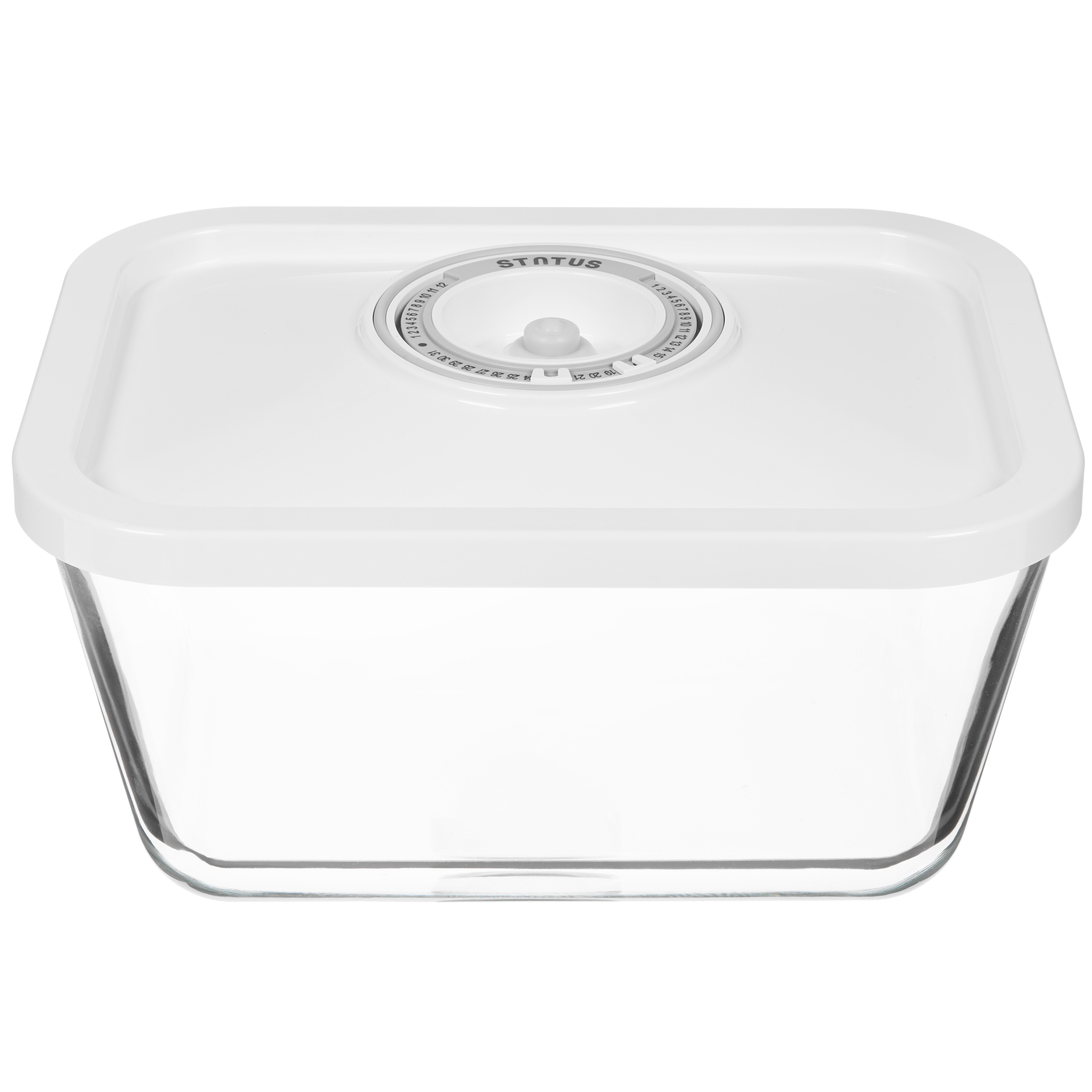 1625888 Набор вакуумных контейнеров STATUS VAC-Glass-Set White 0.5 л, 3 л, 1.5 л STDN-0022705 - Вид №2