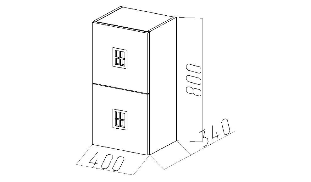 Полка детская вертикальная "Амстердам" МАНДАРИН АМСТЕРДАМ 179551 Розовый Santreyd  - Вид №3