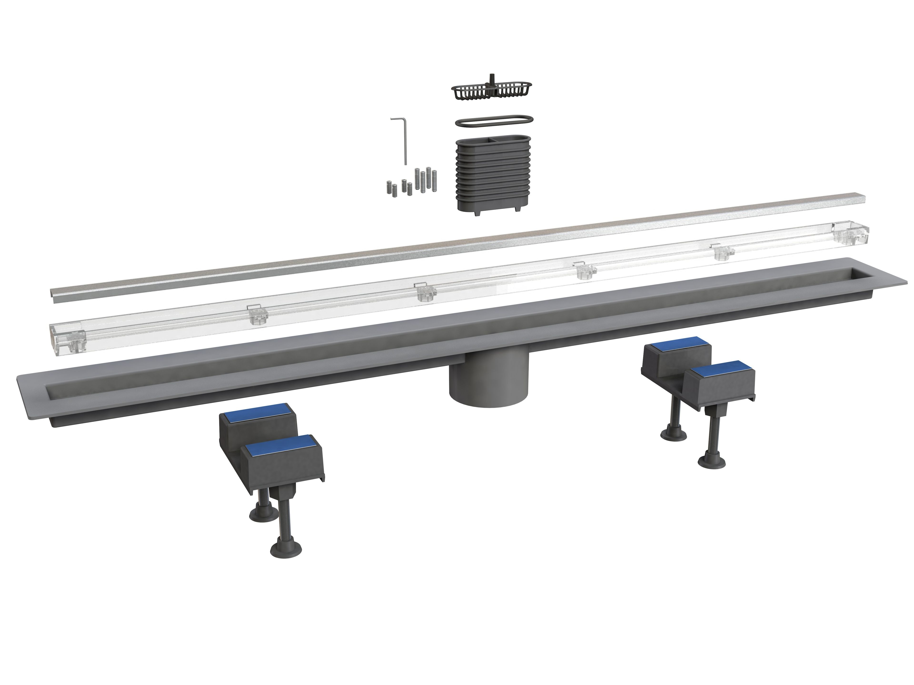 Слив для душа из нержавеющей стали Bonomini Canalissima ARCH-00134836 - Вид №1