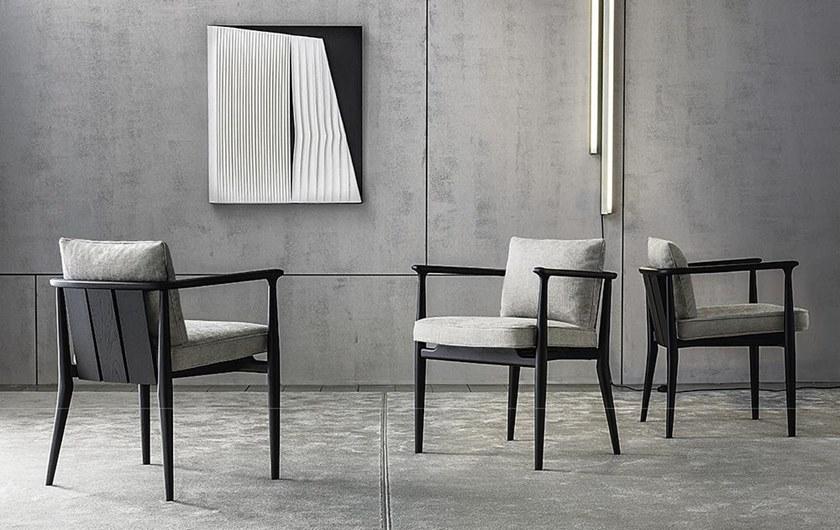 Casamilano Стул из мягкой ткани Arne sun-id-1386424 - Вид №1