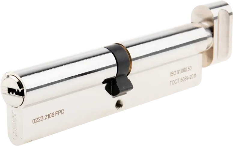 Цилиндровый механизм APECS Pro LM-120-C-NI с защитой от взлома 84168072