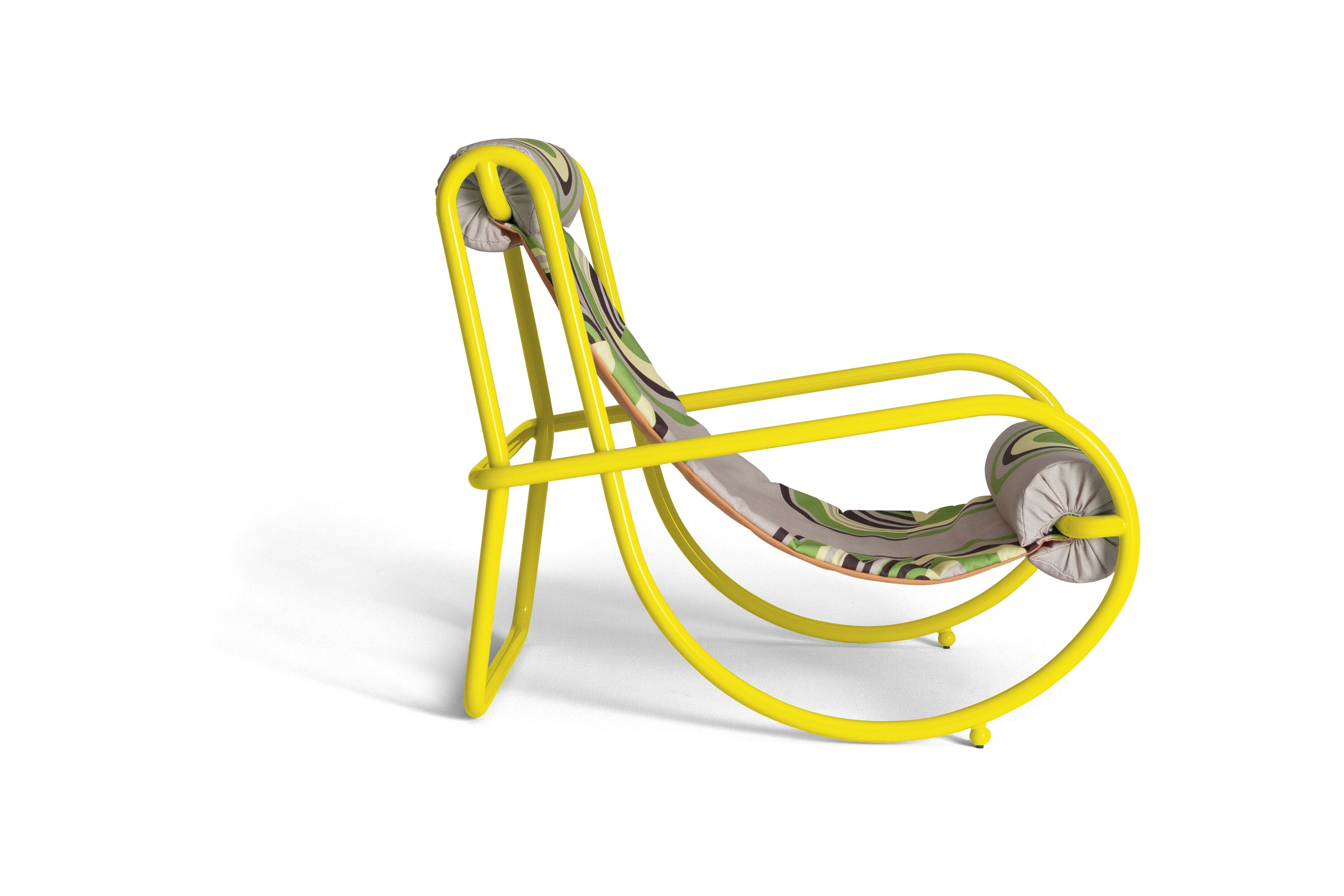 Тканевый шезлонг с подлокотниками Exteta Locus Solus ARCH-00105356 - Вид №12