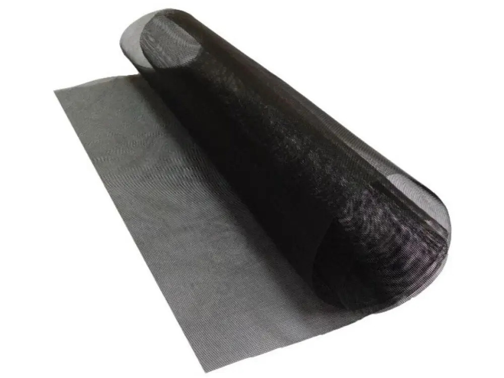 90817947 Москитная сетка Окнапомощь Антимошка 160x200см черный STLM-0897075