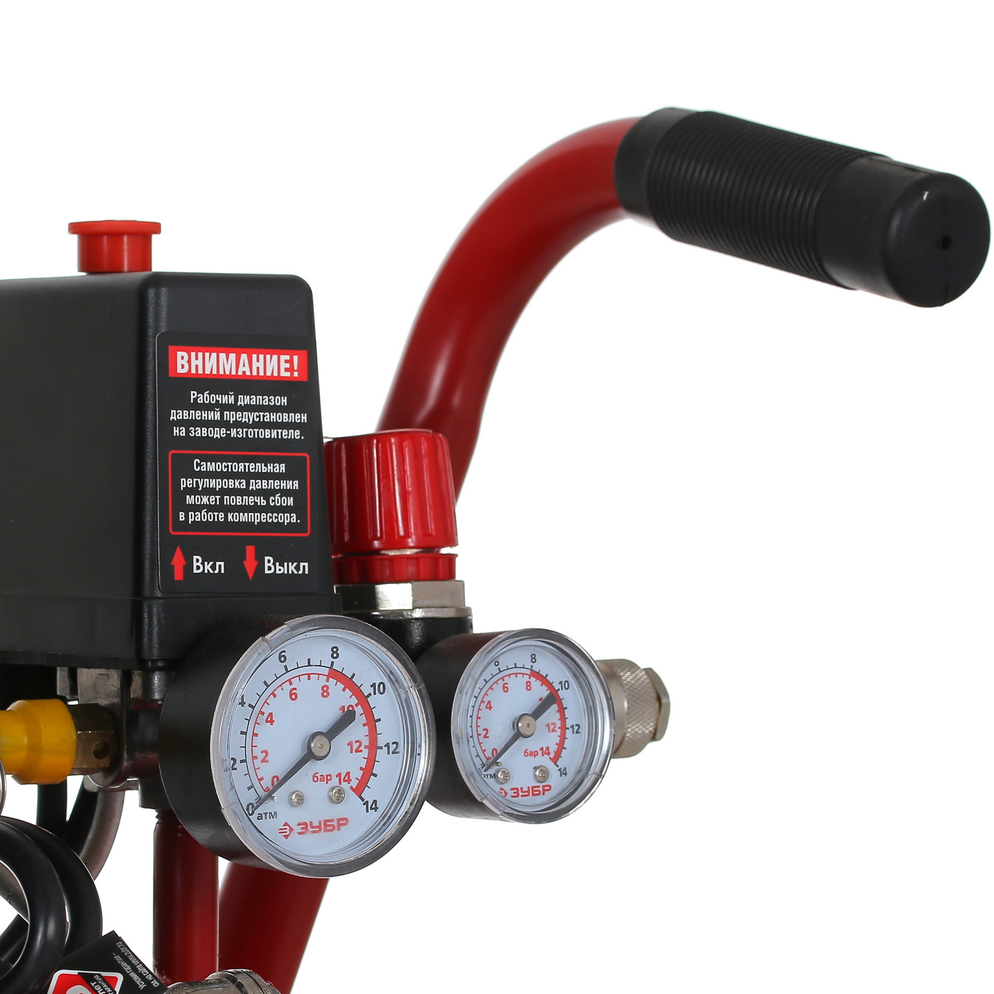 Компрессор поршневой масляный Зубр КПМ-260-50 5308100 STDN-0143638 - Вид №5