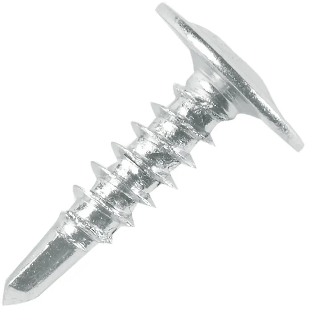 Саморезы для тонких пластин Standers оцинкованные с буром 4.2х16 мм 16 шт STLM-2194518