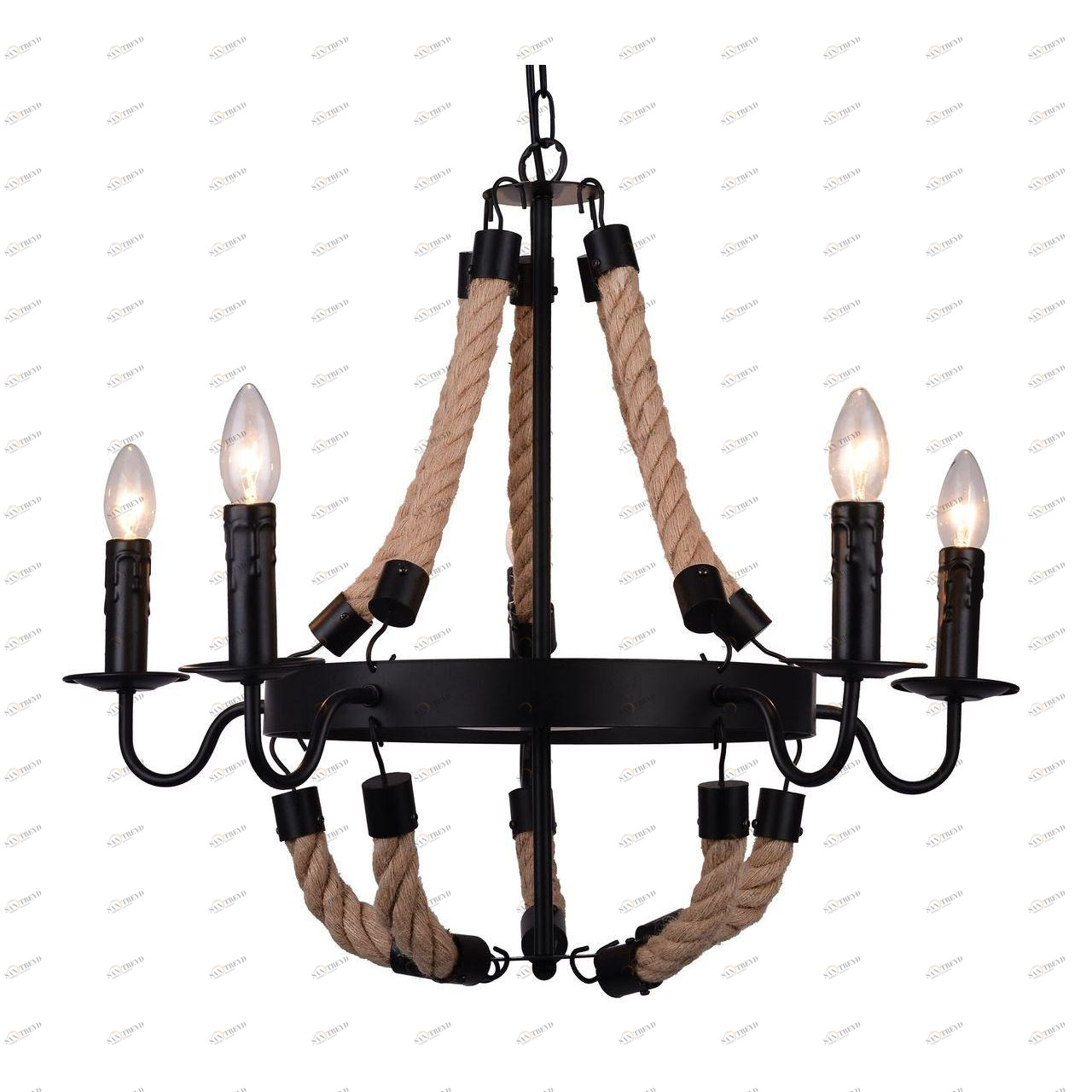 Подвесная люстра Arte Lamp Marsiglia A8956LM-5BK ARTE LAMP ДИЗАЙНЕРСКИЕ, MARSIGLIA 108422 Черный 