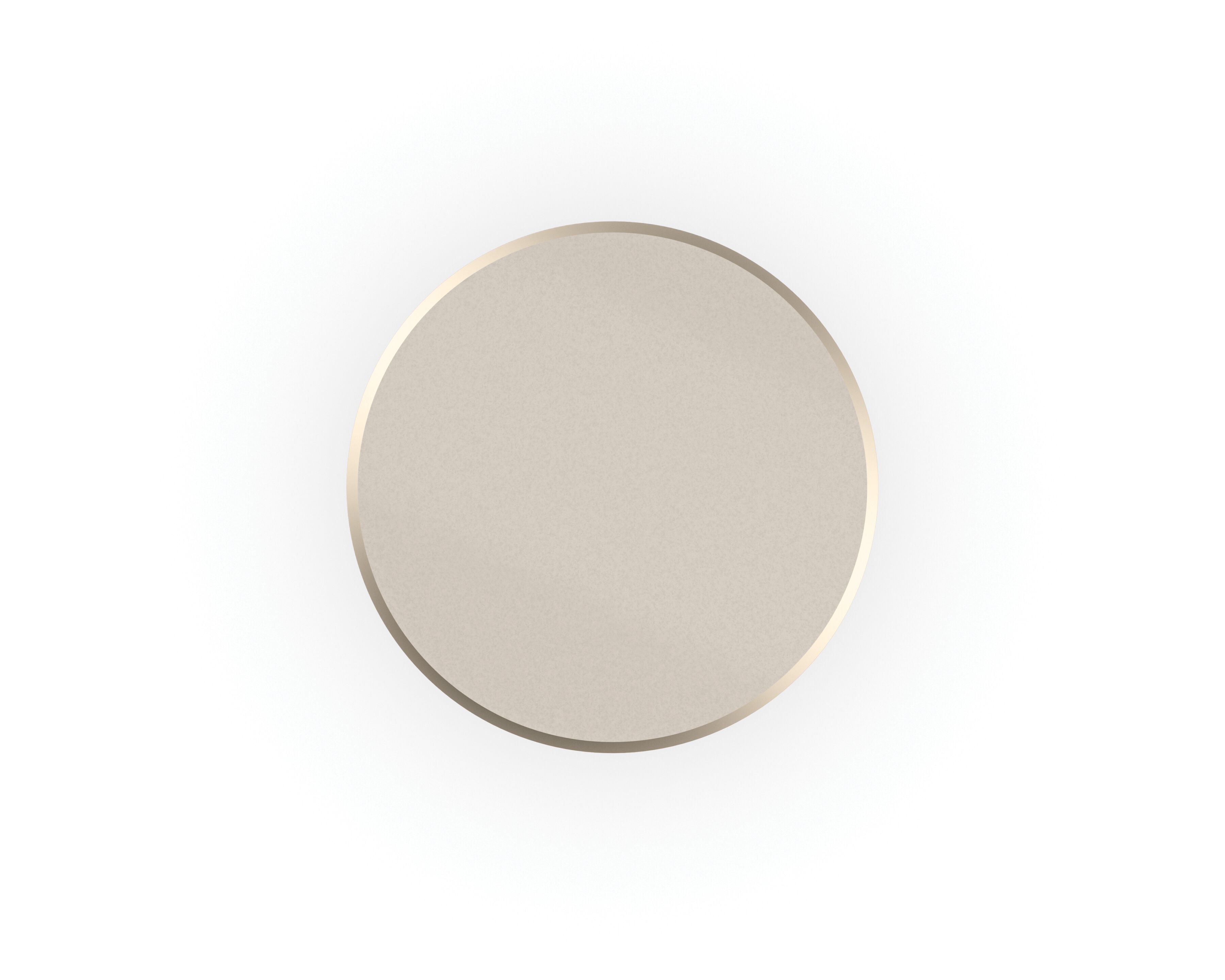 Стальной высокий круглый журнальный столик с каменной столешницей Caracole ROUND ABOUT ARCH-00079244 - Вид №1