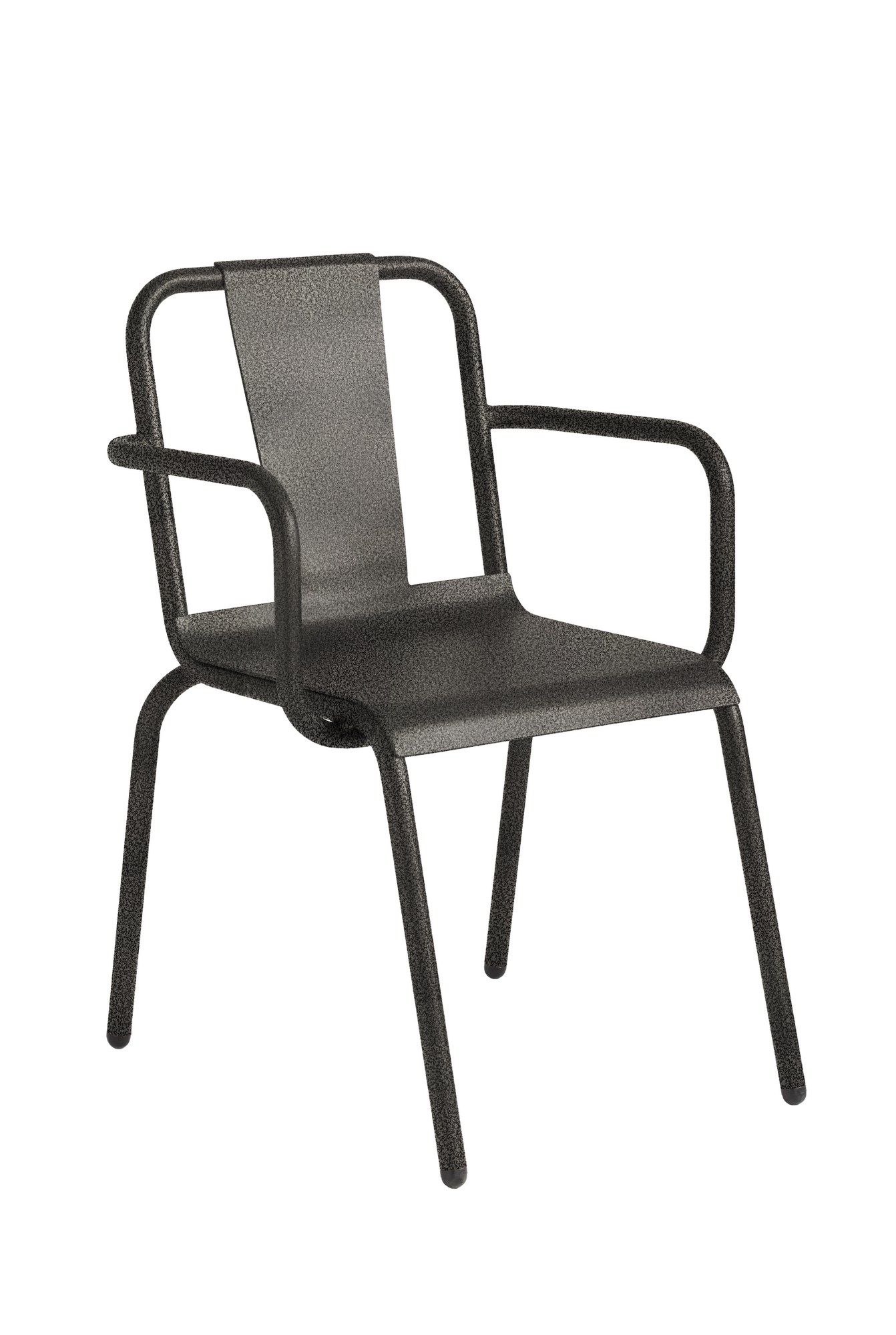 Алюминиевый садовый стул с подлокотниками iSimar Napoles ARCH-00109639 - Вид №10