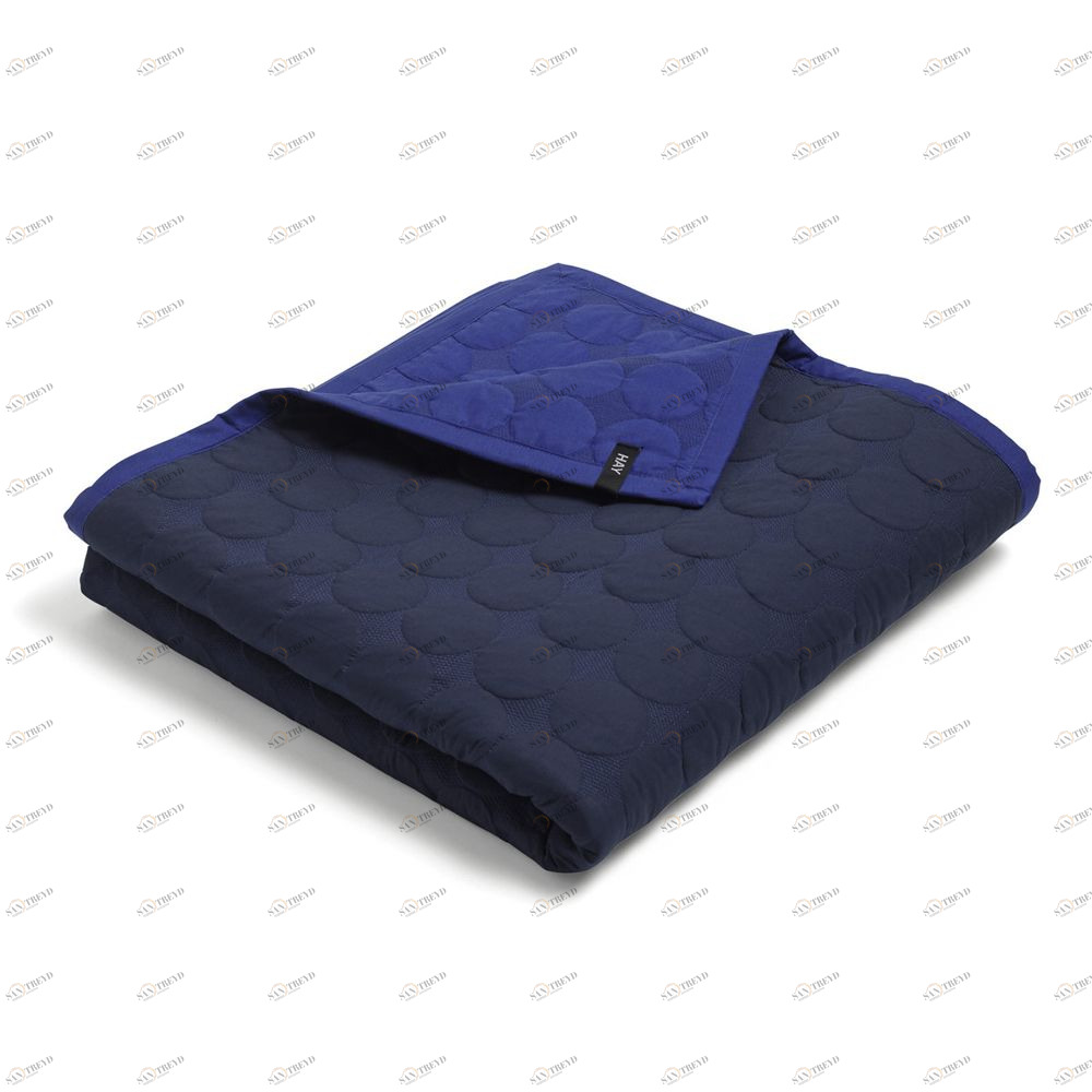 Покрывало Mega Dot 195x245 см, синее Hay 505202