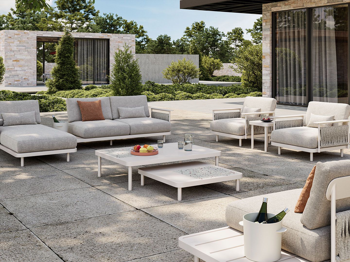 Металлический садовый стул VINEKO Soul ARCH-00086360 - Вид №1