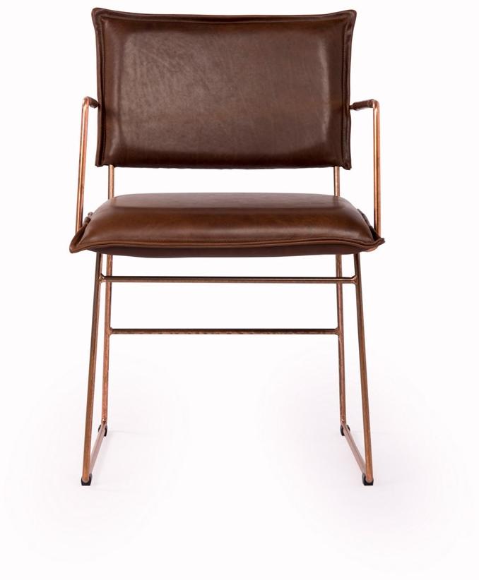 Jess Кожаное кресло с салазками и подлокотниками Norman sun-id-1499700 - Вид №5