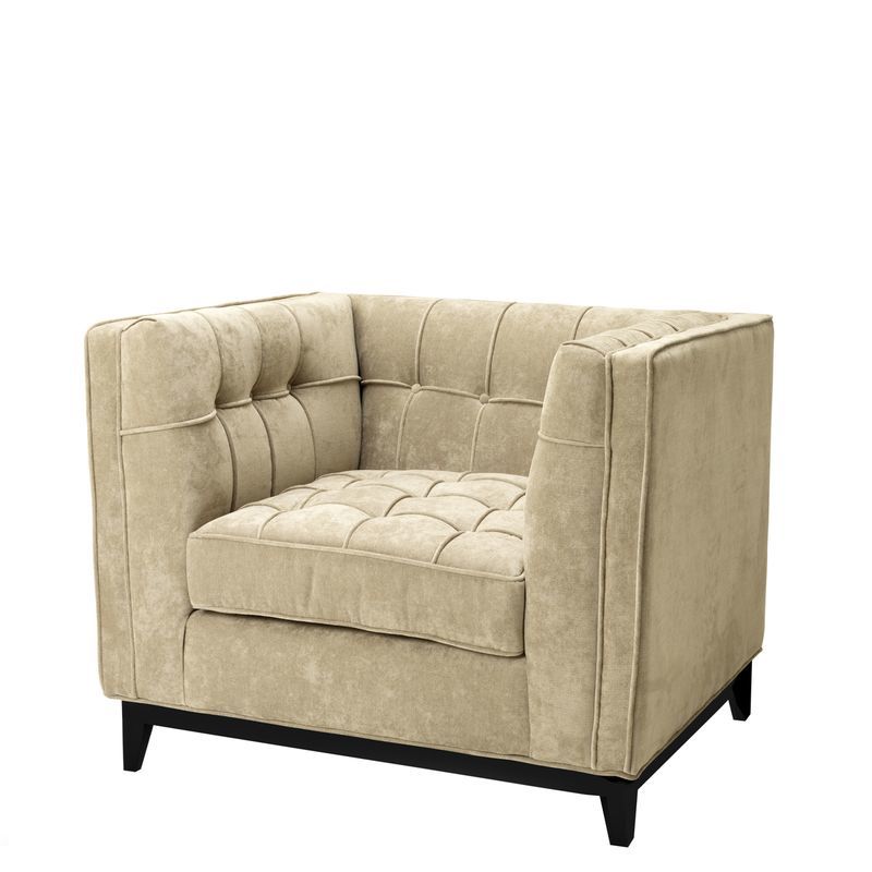 Кресло Aldgate от Eichholtz Бежевый EICHHOLTZ ДИЗАЙНЕРСКИЕ, EICHHOLTZ 062265 Бежевый  - Вид №1