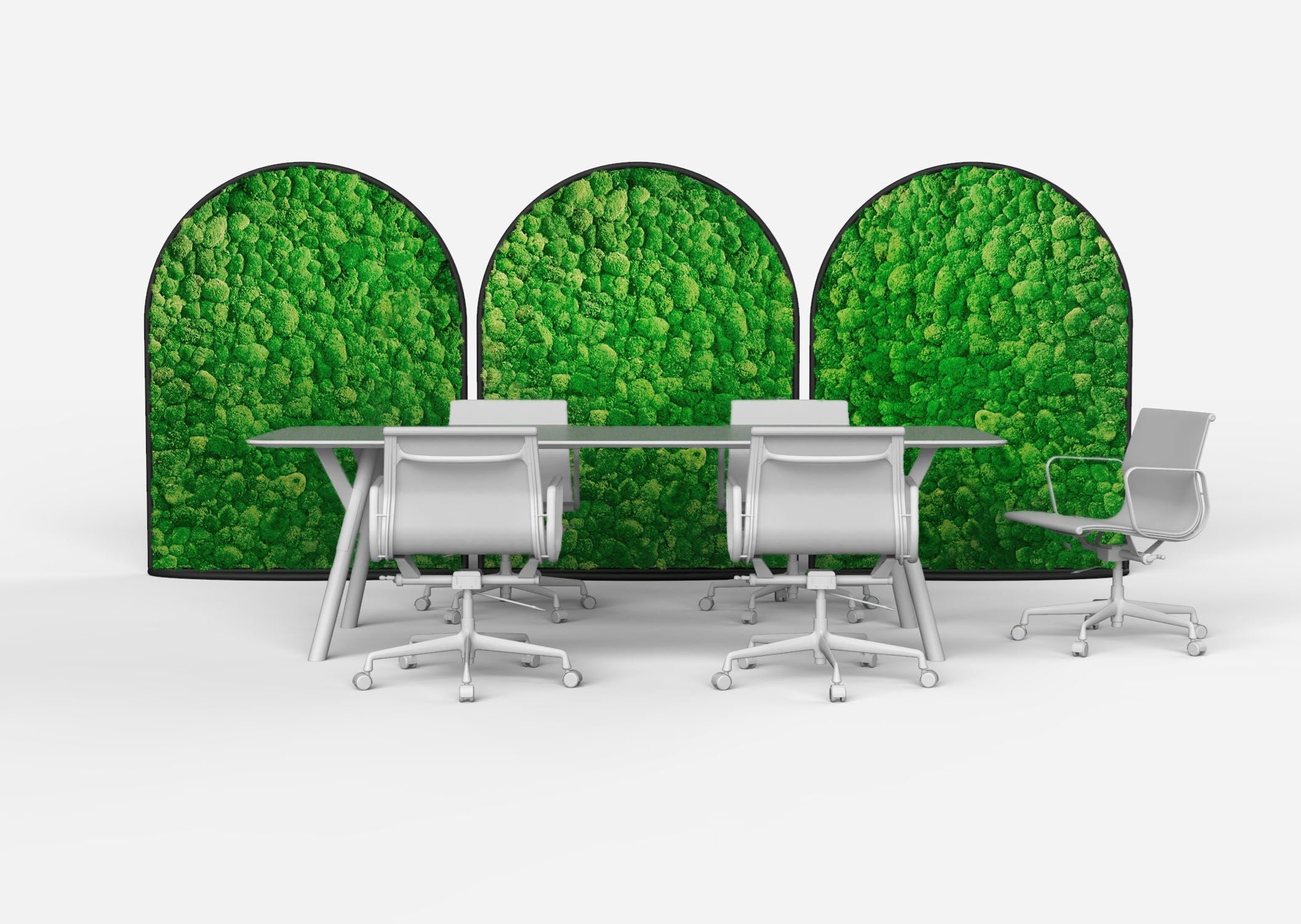 Звукопоглощающая офисная перегородка GREENMOOD G-Line ARCH-00090467 - Вид №29