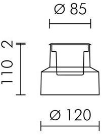 SIMES Светодиодный ступень из литого под давлением алюминия Zip sun-id-1474467 - Вид №7