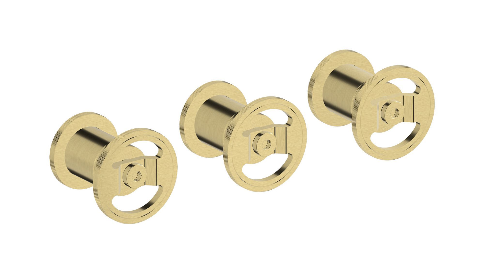 Встраиваемый смеситель для душа с 3 отверстиями и переключателем IB Bold ARCH-00029546 - Вид №10