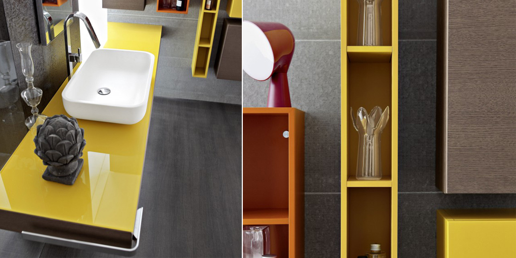 Комплект мебели для ванной комнаты Sky 116 Arbi Sky Legno Collection SKY116 - Вид №1