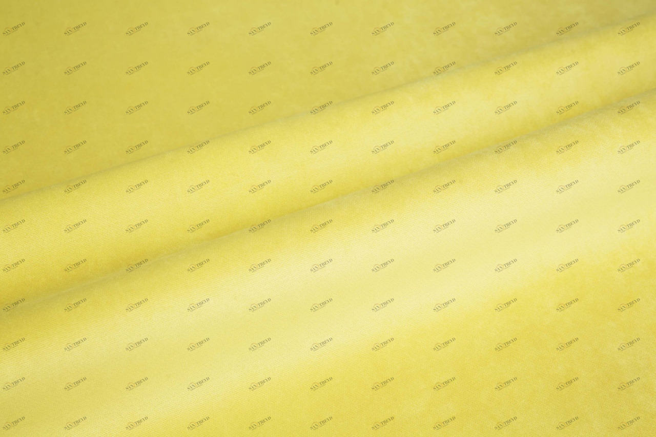 COLORISTICA Ткань мебельная  Микровелюр  HITAquarelle Желтый Aquarelle col.27