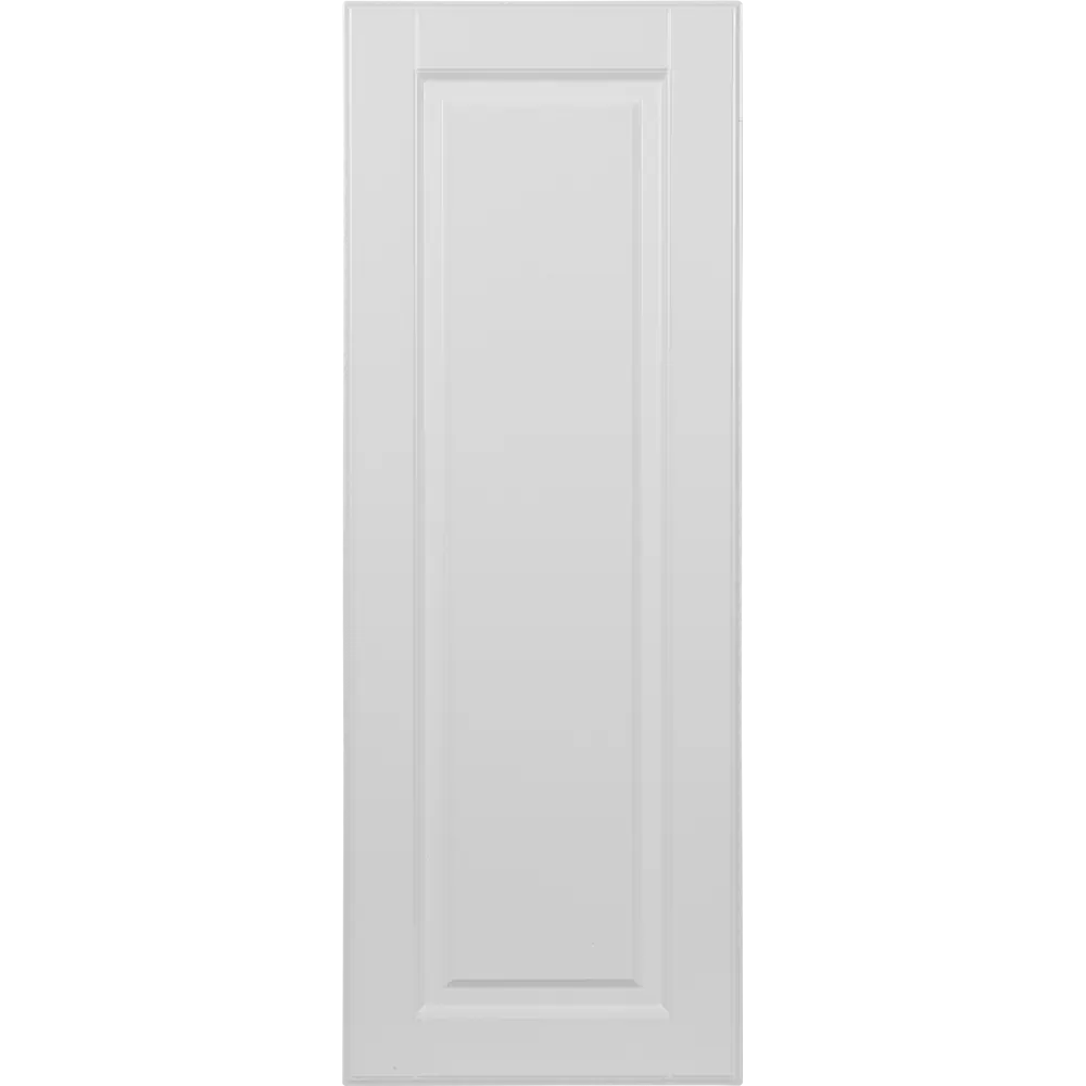 Дверь для шкафа Delinia «Леда белая» 45x92 см, МДФ, цвет белый STLM-2182799