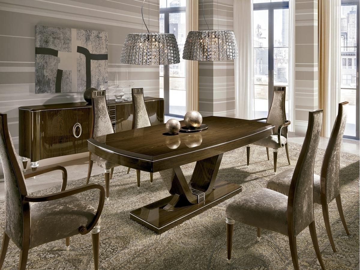 106311 Обеденный стол 6491 180x100 см шпон раздвижной Llass Agora Santreyd