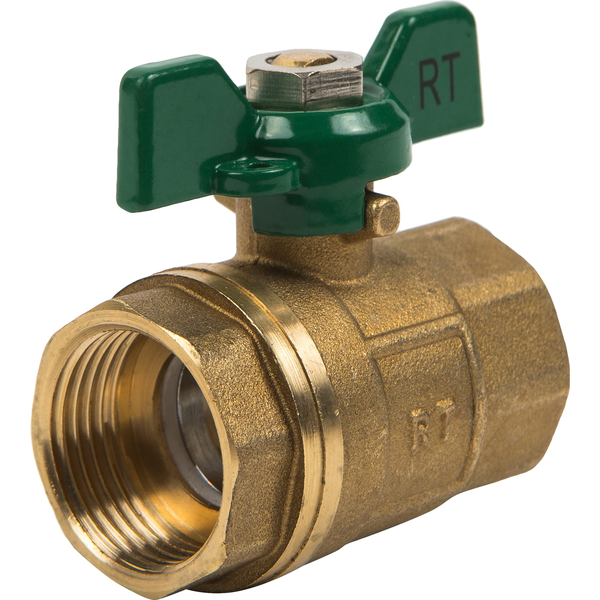 17744508 Кран шаровый 3/4", внутренняя-внутренняя резьба Santreyd 