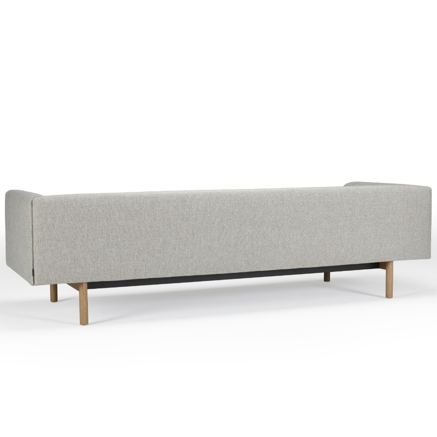 Диван-софа трехместный с мягкими подлокотниками Ebeltoft, лакированный дуб, темно-песочный Kragelund 21003202244 - Вид №4