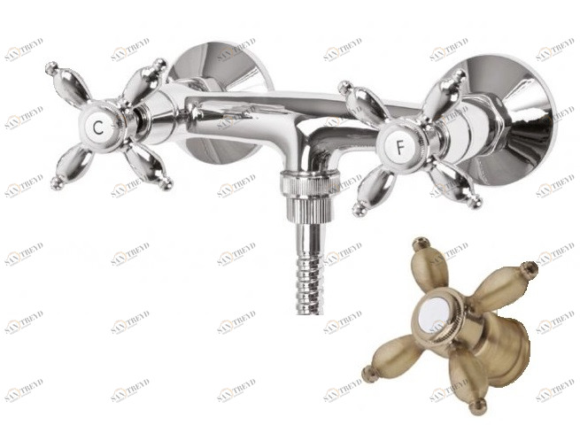 Смеситель для душа без шланга и ручного душа CEZARES NOSTALGIA-DS-02